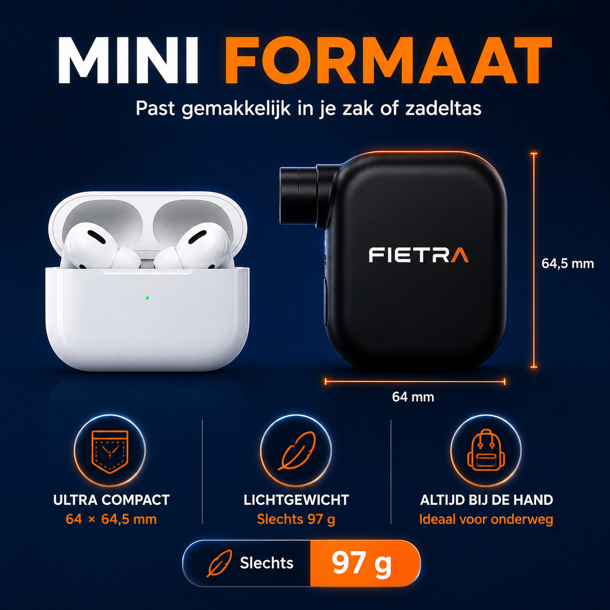 Mini Fietspompā¢